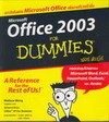 Microsoft Office 2003 for Dummies (BK0703000262)